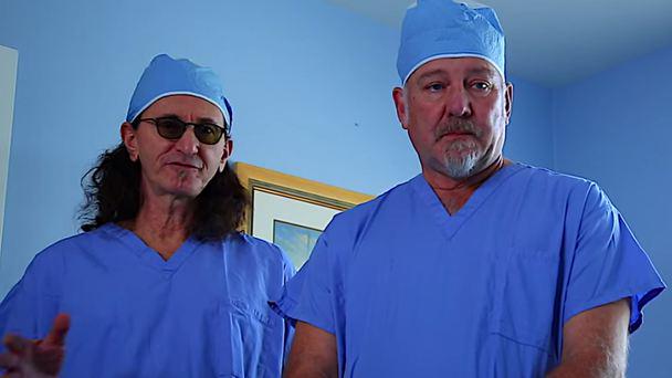 TheAVClub's tweet image. See Rush and Tom Morello perform spine surgery on Tim Commerford avc.lu/1FSdJNQ