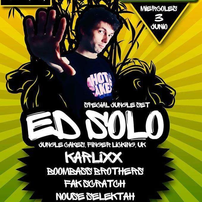 FakScratch's tweet photo. Mañana en @SalaFanatic cerramos temporada @ilovejunglecrew con @EdSolo @KARLIXX_DJ @boombassbros @DejotaNouse @Popout http://t.co/KA5FUGvVCO