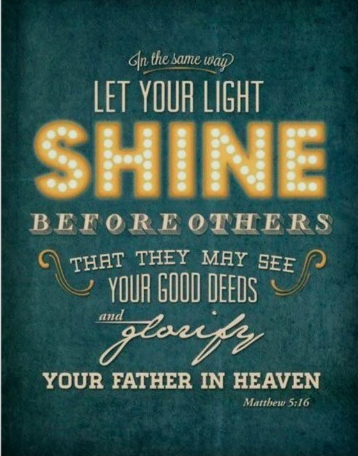 #letyourlightshine  Let your light shine!! What do you think of our tagline?