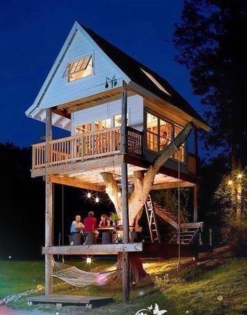 MashaIvanova05's tweet image. - А я всё еще мечтаю о домике на дереве♥ #домикнадереве #мечта