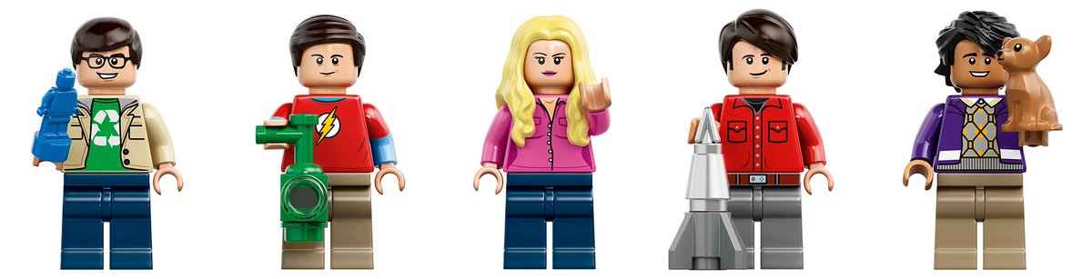 LEGO_Group's tweet photo. A sneak peek at the minifigures from The Big Bang Theory​ @LEGOIdeas ​set later this year  @EW http://t.co/WgszLlm4rU http://t.co/X6F2cuuzXs