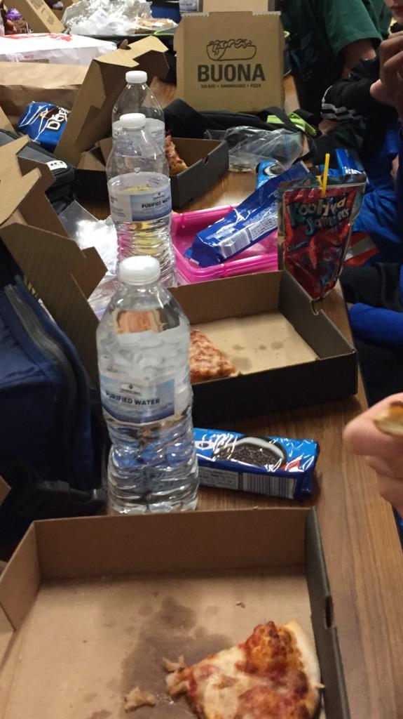 Thank you to <a href="/BuonaBeef/">Buona</a> who donated 140 pizzas for our annual DARE graduation. Cherish community partnerships!