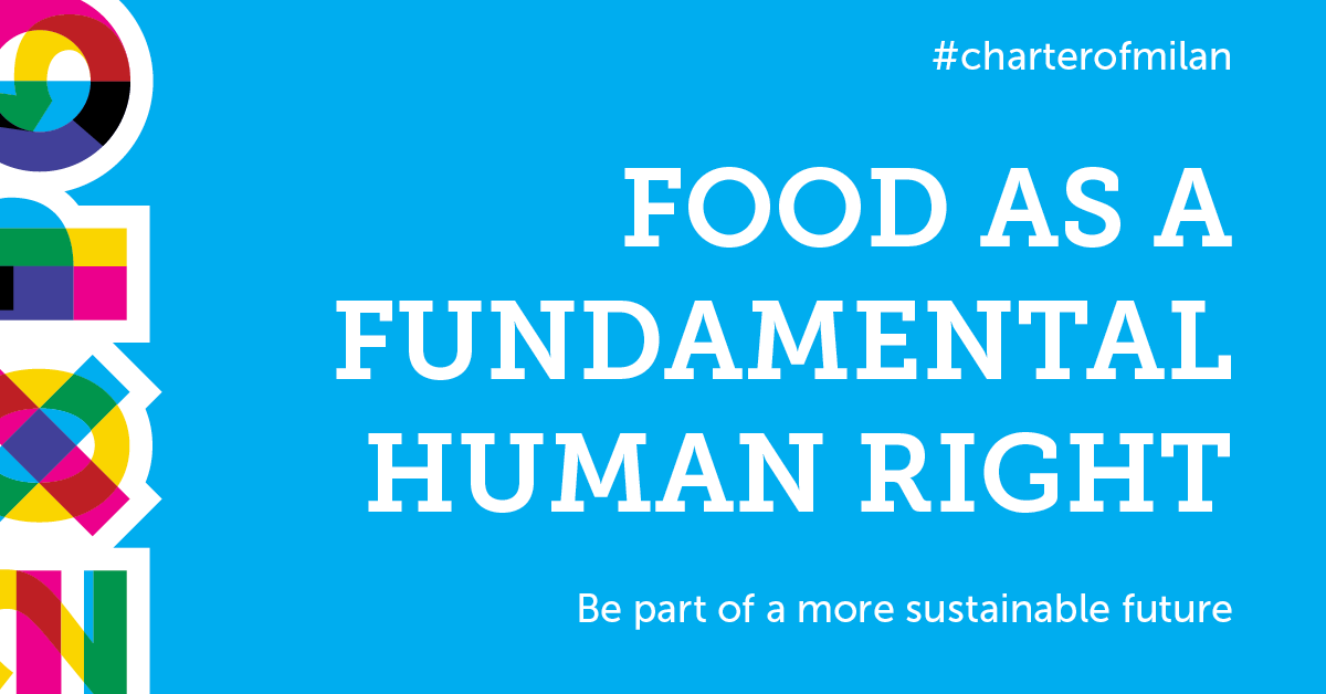 Expo2015Milano's tweet image. For a healthy, safe, nutritious food for everyone. Sign @CartadiMilano, #Expo2015’s legacy carta.milano.it/en/