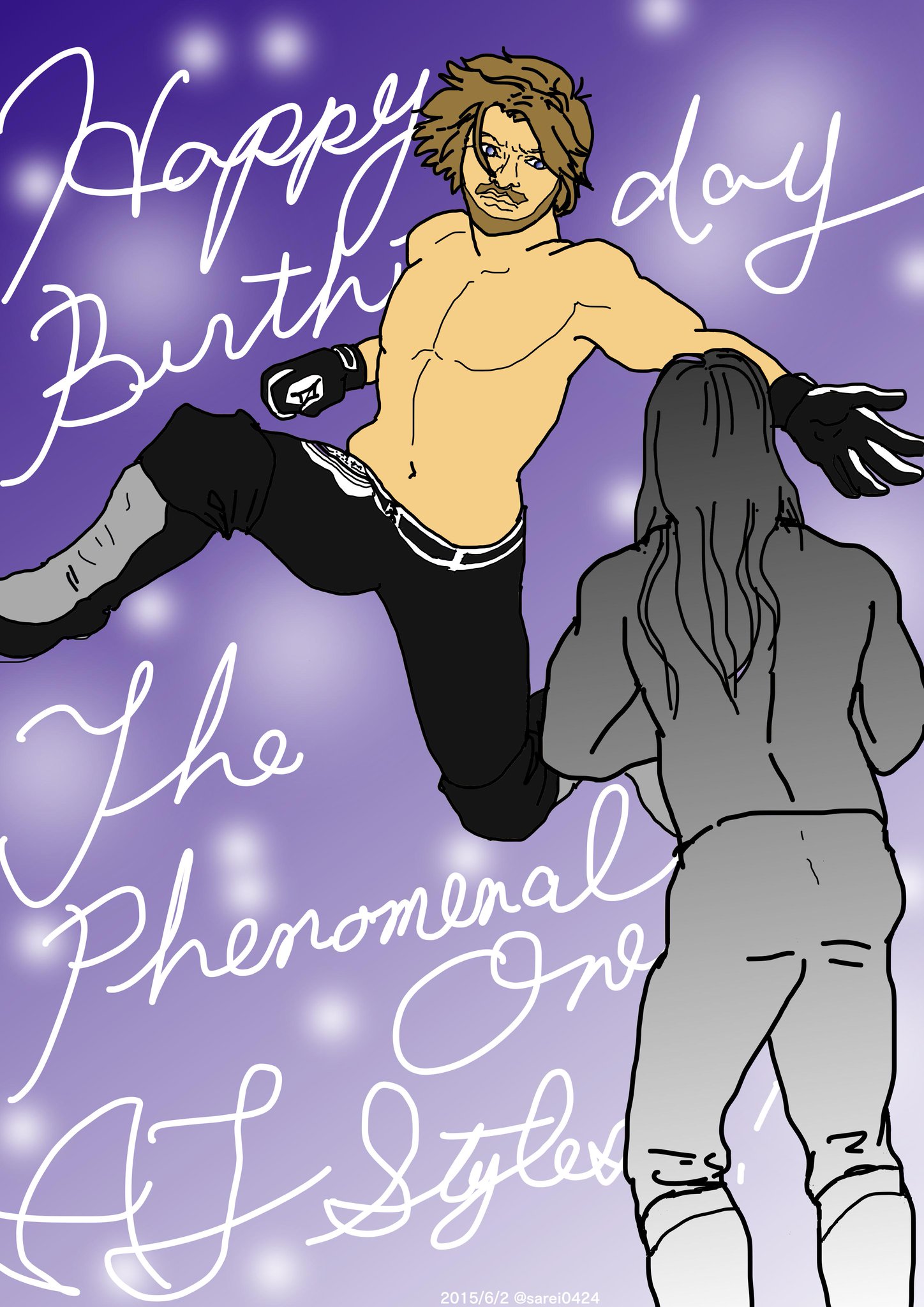 Happy birthday AJ Styles!!! 