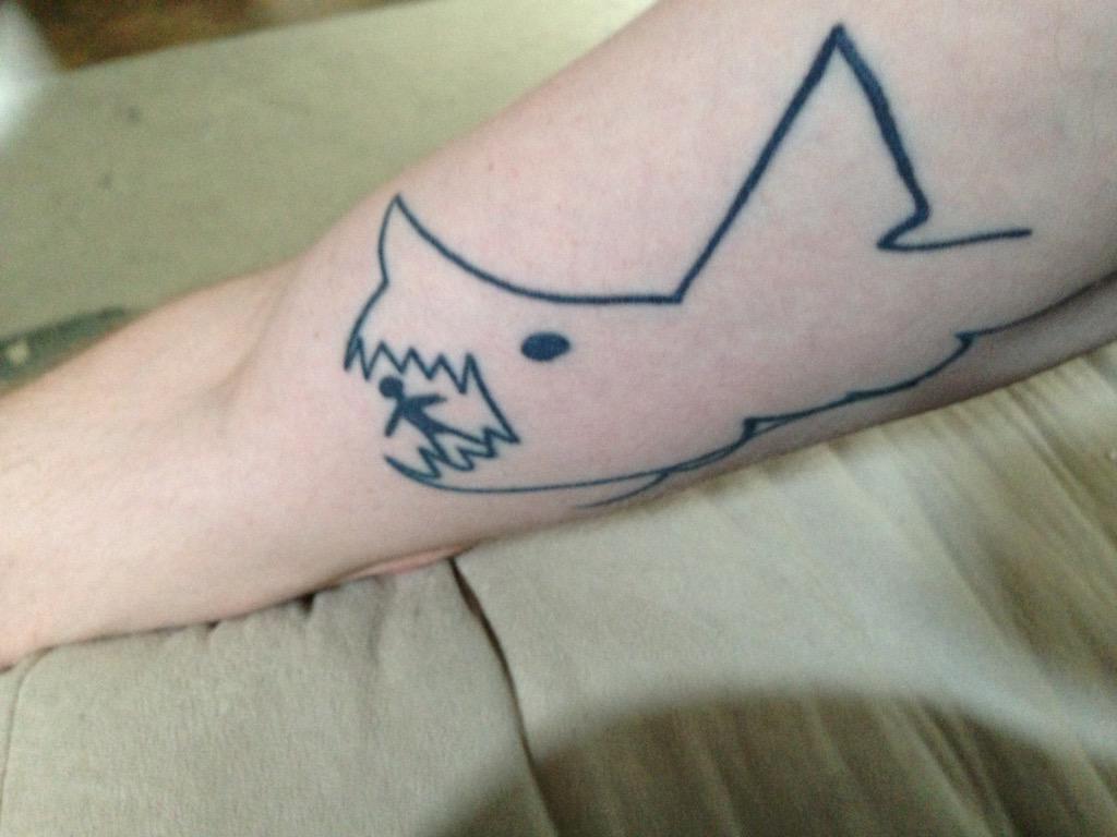 Quint Jaws Tattoo