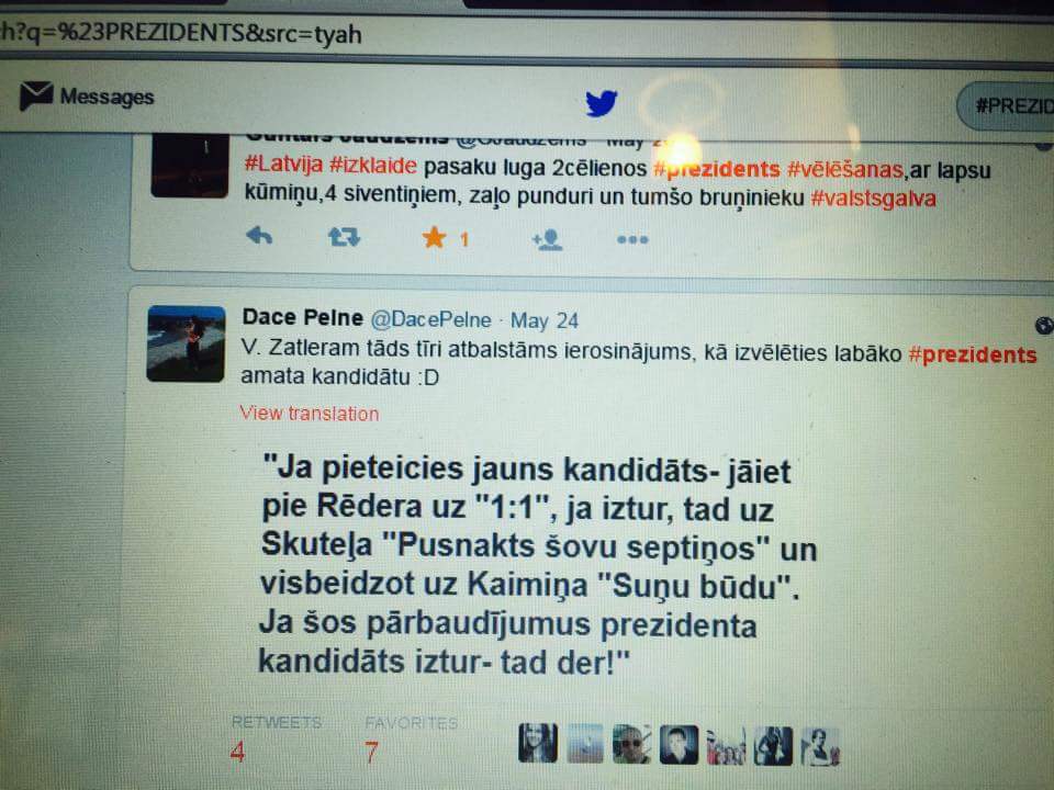 Zatleram taisnība. Melots nav.