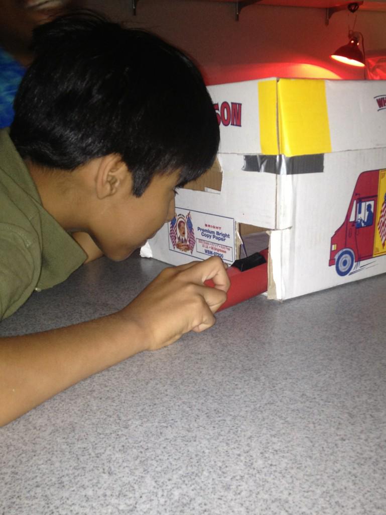 SmthSTEMScience's tweet photo. Testing light intensity as part of our optical engineering project! @gr4adventures http://t.co/H0cY86OMJd