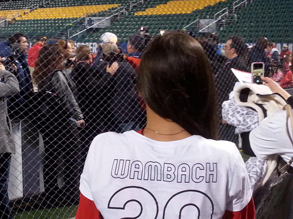 Happy Birthday to my role model, my inspiration, and my favorite player Abby Wambach! I love you   