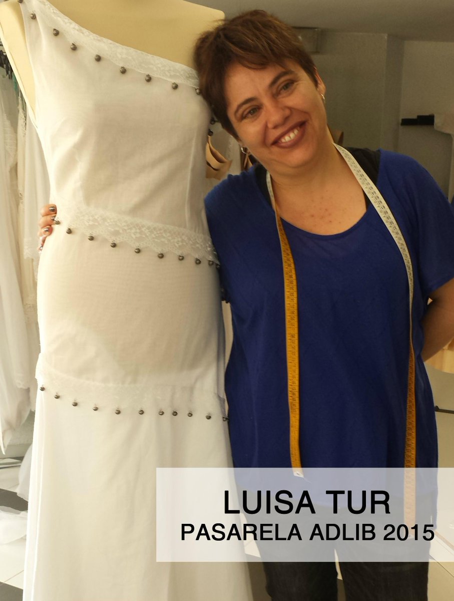 Pasarelaadlib's tweet image. Luisa Tur está viviendo uno de sus momentos más importantes, su primera pasarela #moda #Ibiza #adlib2015 #pasarela