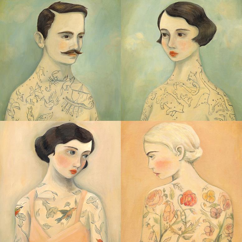 The Art of Emily Winfield Martin - inkbutter.com/art/the-art-of…  #inkbutter #tattoo #tattoos #art #tattooaftercare