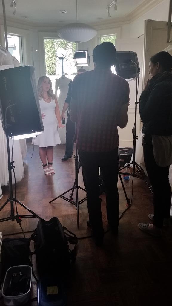 milkmaidpaperPR's tweet photo. Morning shoot in progress at @whiteTO_MTL with @RogersBuzz team &amp; lovely @RachSinger!  #whitetoronto http://t.co/JNutDVUKLs
