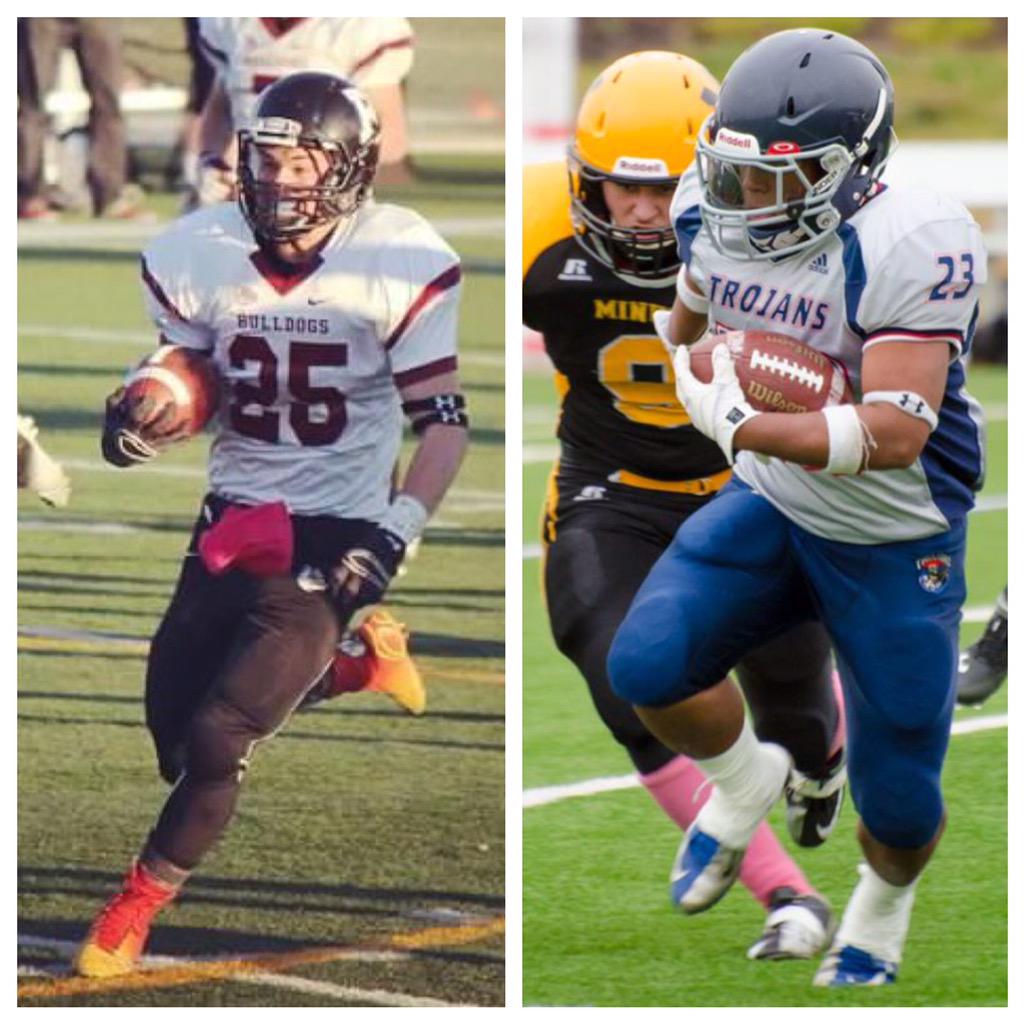 EWCATS's tweet photo. Still more impact players to announce. RB's Tyler Feltis of Bellrose and Michael Travers of Fort Mac #cjflsigning http://t.co/sBrDQe68aX