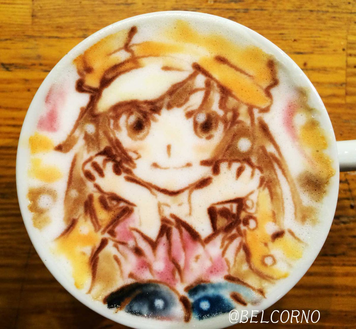 A Highly Talented Individual BELCORNO Makes Some Incredibly Impressive Latte Art Most Of Which Related To Anime And Manga Ill Post Few Examples Below A Highly Talented Individual BELCORNO Makes Some Incredibly Impressive Latte Art Most Of Which Related To Anime And Manga Ill Post Few Examples Below