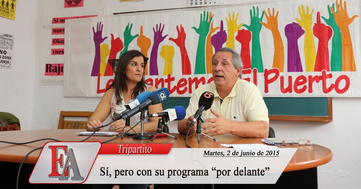 #ElPuerto <a href="/LevantemosElPTO/">Levantemos El Puerto</a> abre la puerta al tripartito pero... con su programa "por delante" elpuertoactualidad.es/?p=125485