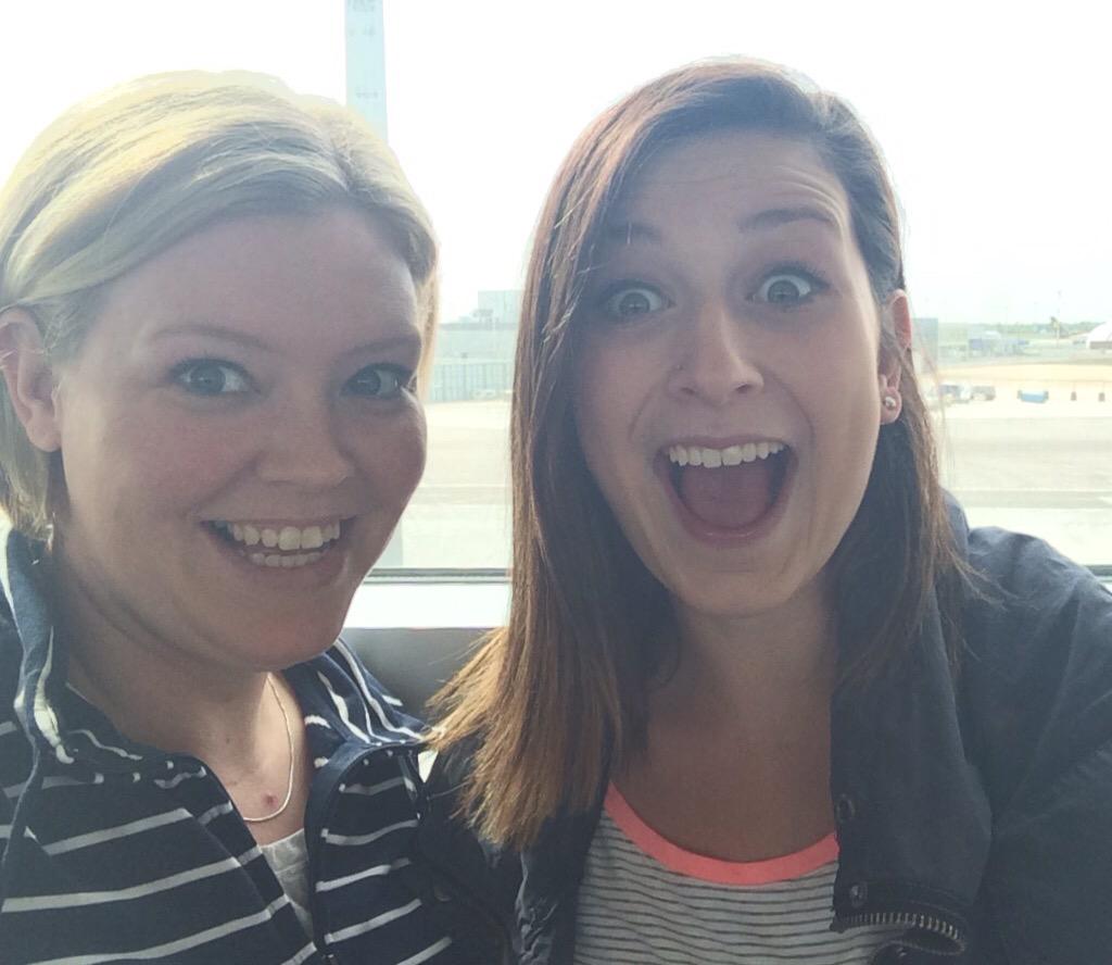 CFTripleR's tweet photo. @JennaGilmore11 @MBWonderWoman Get ready Quebec... We're coming!!! #notreadyforus @YWGairport @AirCanada http://t.co/3fsKxtErR7