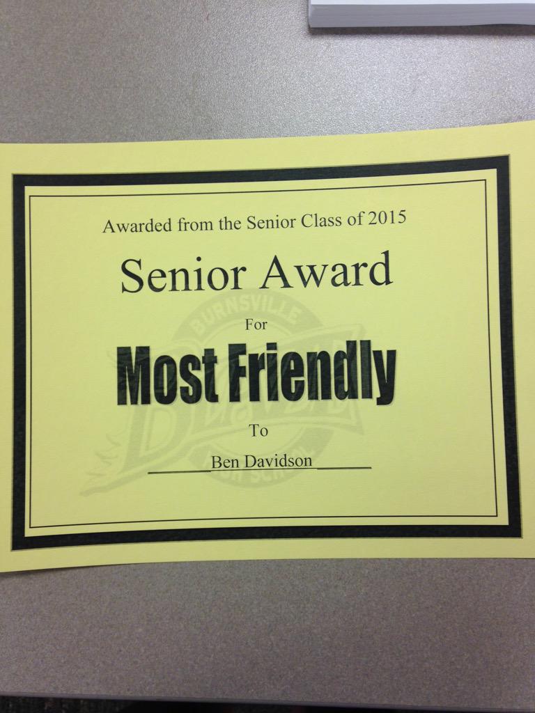 BHSSCO2015's tweet photo. @bendavidson_16 we have something for you 😊 go ahead and pick it up in Dyrhuag's room C265 at main campus! http://t.co/4wrsKBSJWy