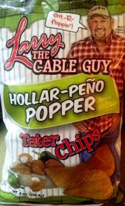 chipreview's tweet photo. REVIEW: Larry The Cable Guy – Hollar-Peño Popper Potato Chips https://t.co/KqFRZoEtRt http://t.co/qrxrdfeY8D