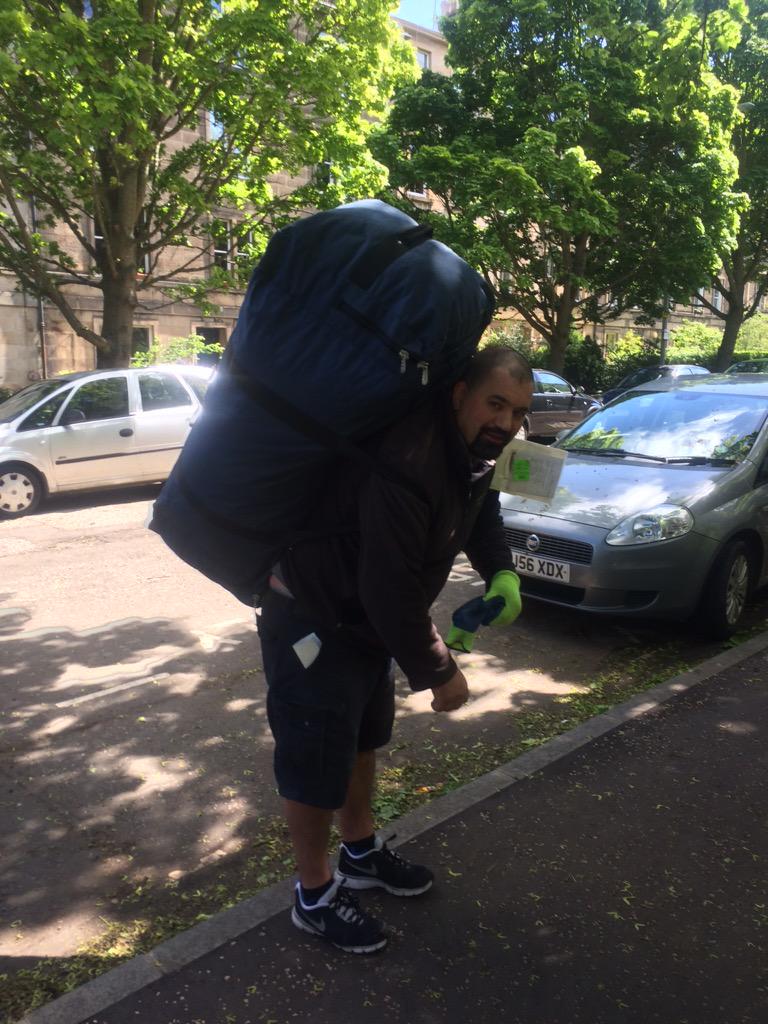 VanManEdinburgh's tweet image. Another 50kg + bag from hell - yes #studentmoving time again #manandvanedinburgh #vanmanedinburgh #edinburgh
