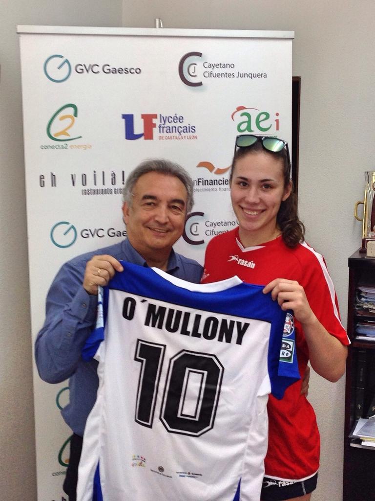 VallaDeporte's tweet photo. RT @BmAulaCultural: Tras el reconocimiento médico realizado en CEREMEDE, anunciamos el fichaje de @MariaOmullony. http://t.co/cyzVu7o2CC
