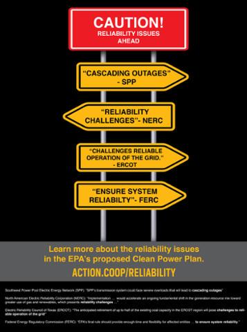 voices4coops's tweet photo. Experts agree: EPA's GHG proposal will cause reliability issues. http://t.co/UmUK9NhxIo