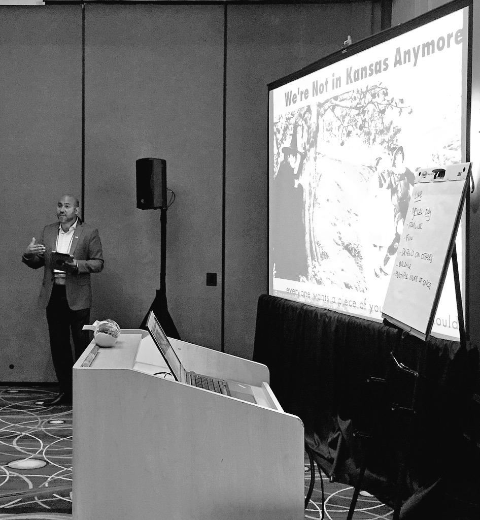 faroukdey's tweet image. &quot;We&apos;re not in Kansas anymore&quot; @christiangarcia about change in #CareerServices #NACE15 #elev8cs