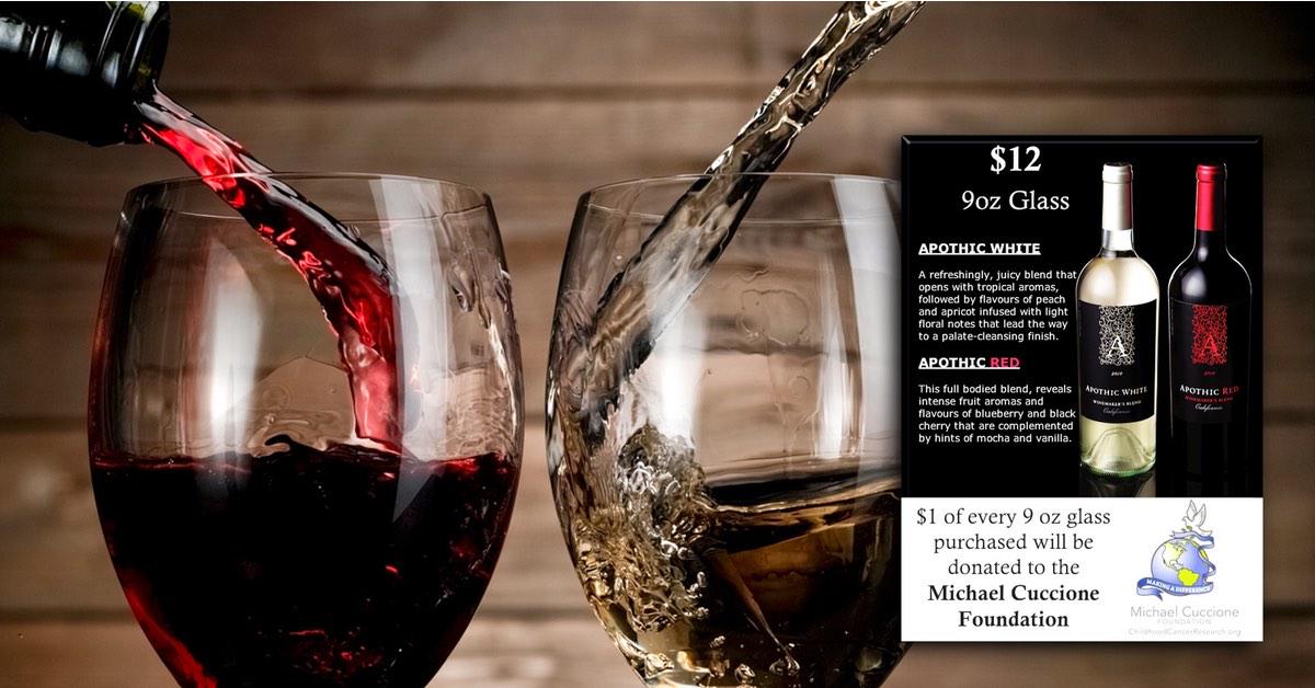 RolandsOnFourth's tweet photo. Roland's is donating $1 from every 9oz Apothic Wine sale to @MCF_CureCancer #RolandsMenu #VancouverDining http://t.co/RvZinz9Krw