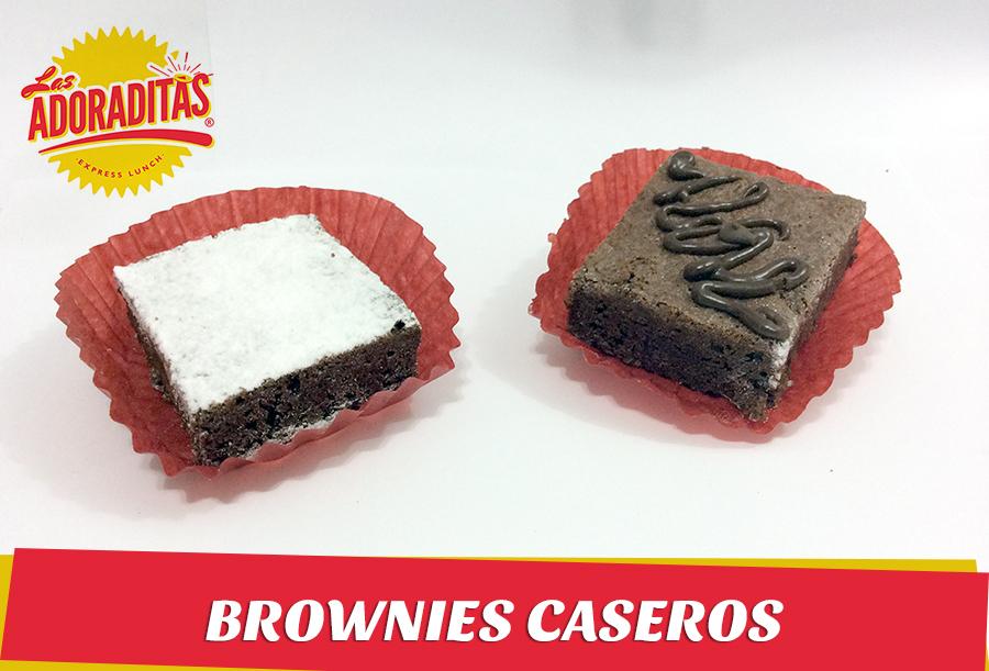 ¿Ya probaste nuestros deliciosos brownies caseros?