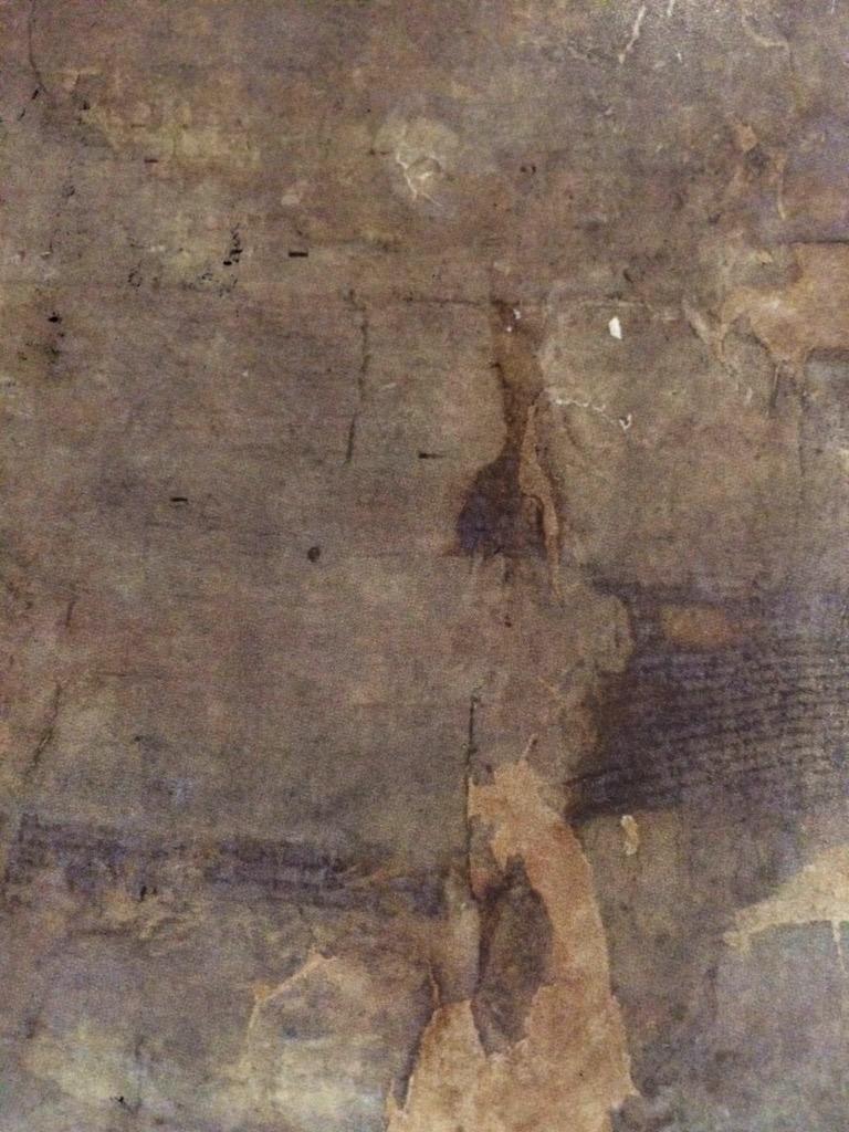thearchitectdog's tweet photo. Fire damaged Magna Carta more impressive than the legible one @britishlibrary ..? http://t.co/eiGAxbJuTW