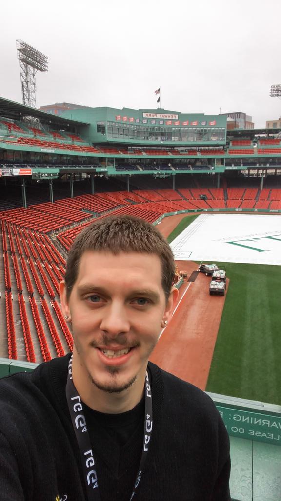 armzy23's tweet photo. Sprint LG Training Event at Fenway Park! #LGG4Boston http://t.co/1rx0DkX8e6