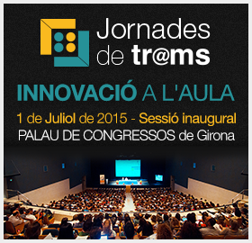 FTrams's tweet photo. #jornadatrams "Innovació a l'aula". 1/7/2015. Palau de Congressos de Girona. Inscriu-te a: http://t.co/IHAWr45M3R http://t.co/xZHw66Unit