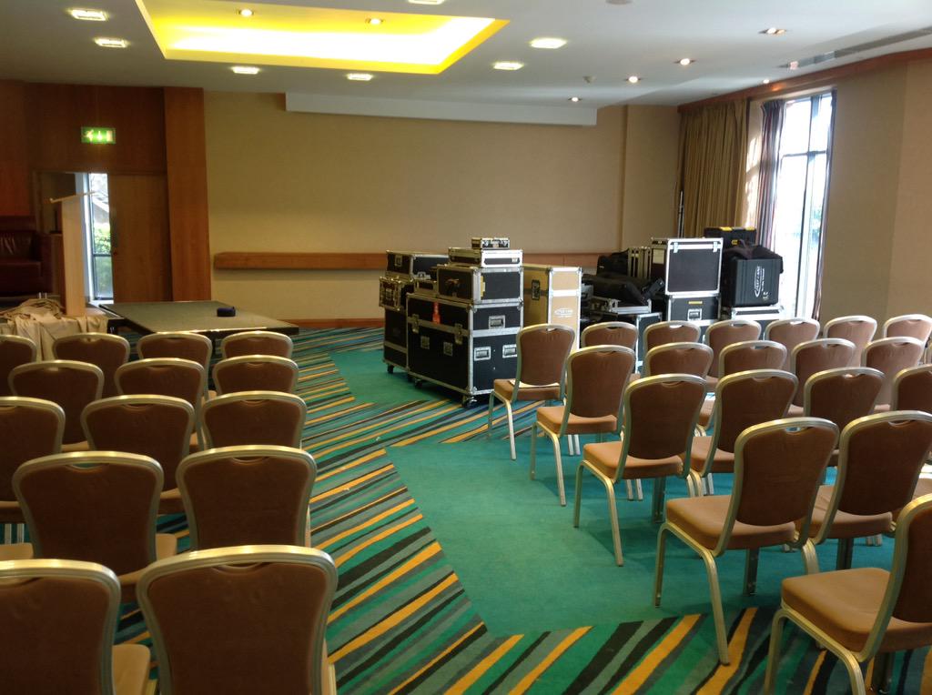 CONULconf's tweet photo. We have borrowed @foofighters equipment for #conulconf15 #Slane2015 http://t.co/keO4AZz8ME