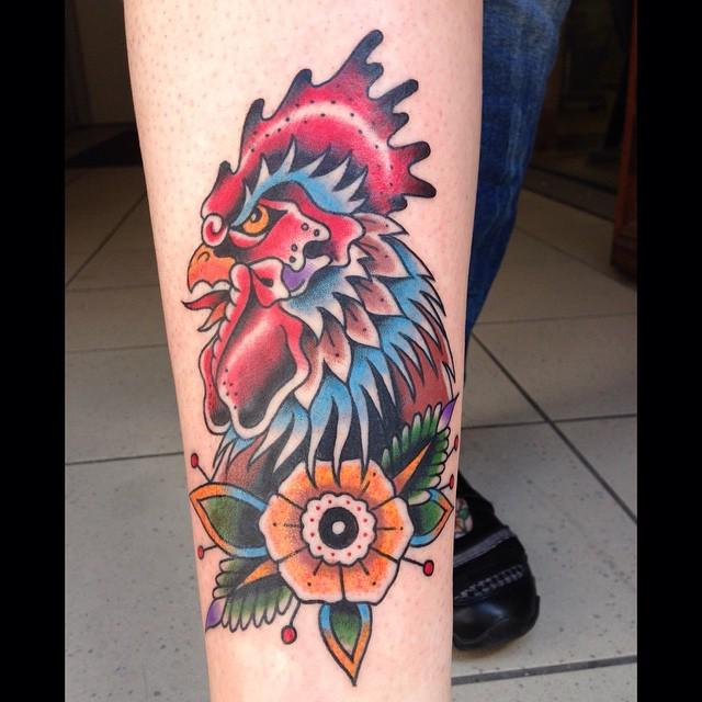 rooster in Blackwork Tattoos  Search in 13M Tattoos Now  Tattoodo