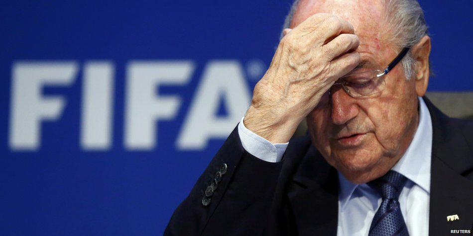 BBCBreaking's tweet image. Sepp Blatter to resign as #Fifa president bbc.in/1I9wGwp