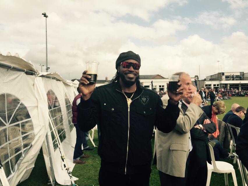 henrygayle's tweet image. I'm on it today .... #Rum&amp;amp;Coke #Guinness