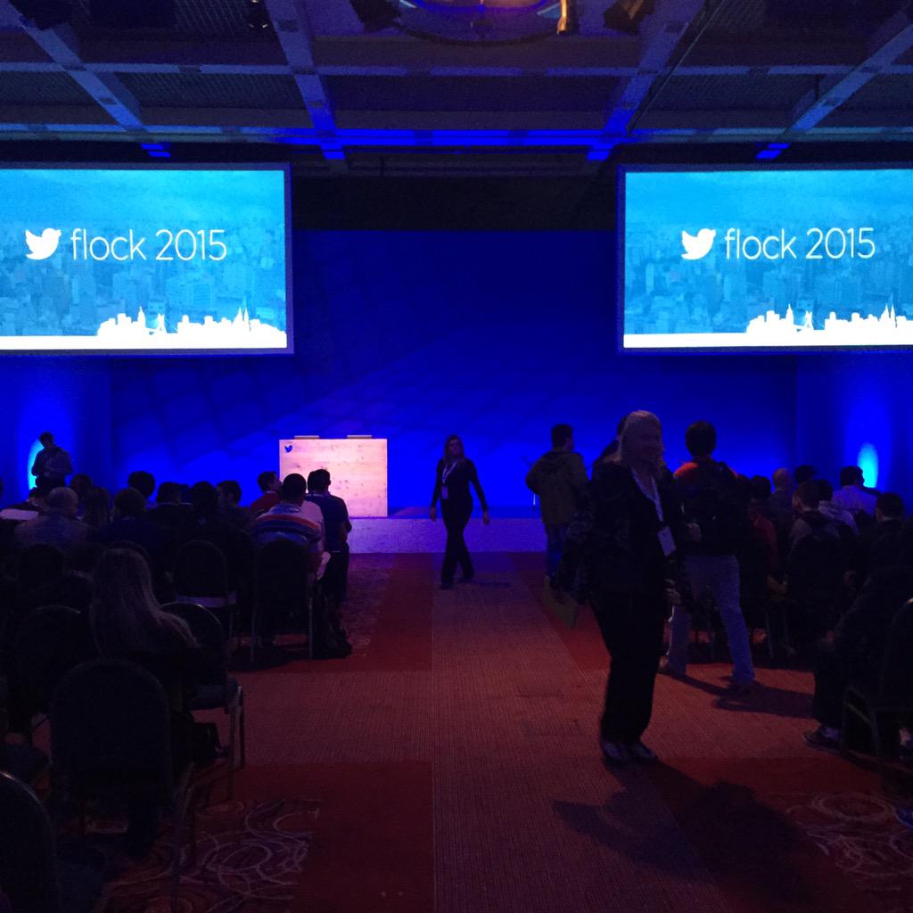 renatdsm's tweet photo. Jaja começa #Flock2015 #TwitterFlock http://t.co/K58abNw1nk
