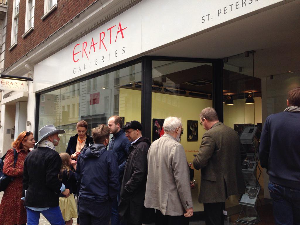 Erarta_London's tweet photo. only few minutes until the start of Maxim Boxer's Auction @Erarta_London http://t.co/UEgrtlRHS6