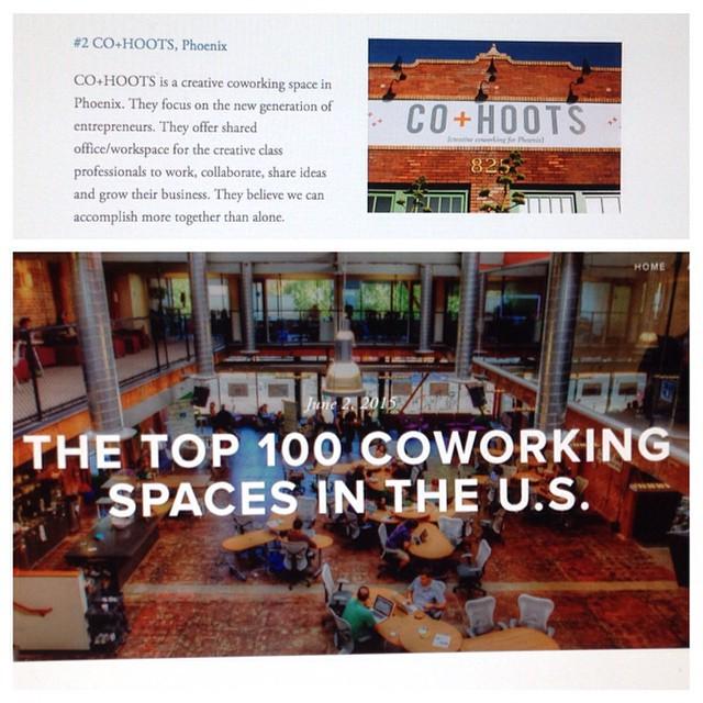 cohootsphx's tweet photo. We're #2 on @Symmetry50 list and we're only getting better! Huge #thankyou to everyone who's supported us! #hoothoo… http://t.co/a5d48fhUM1
