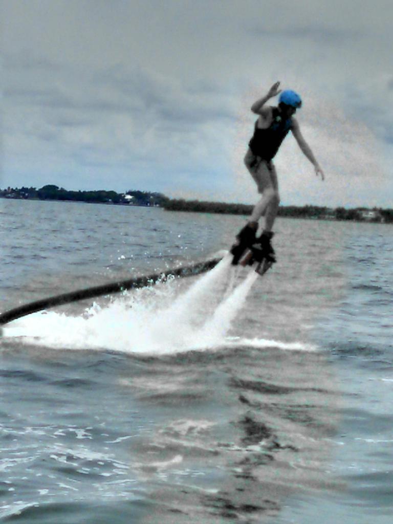 ctapp's tweet image. Fly boarding in Miami