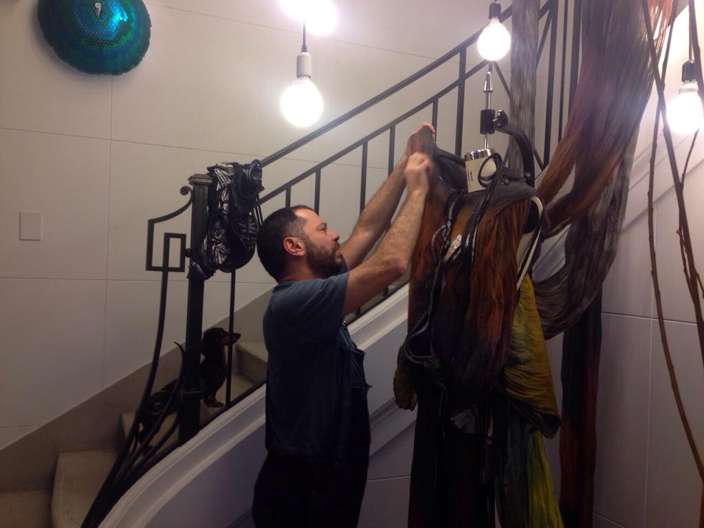 Ultimando detalles #TramandoRitualDress <a href="/TramandoAr/">Tramando</a> @arteBA