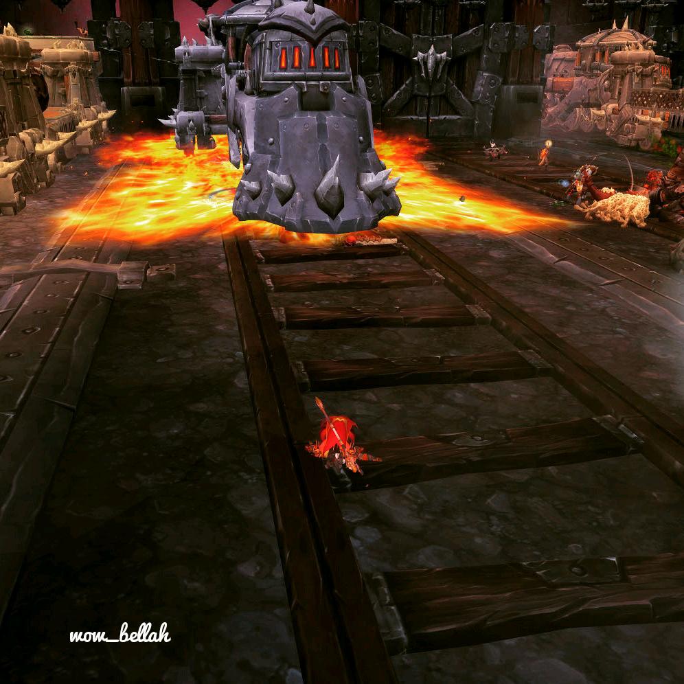 wow_bellah's tweet photo. "CHOO CHOO MADDAFAKKA"!😈  .. #blackrockfoundry #operatorthogar #fail #worldofwarcraft http://t.co/vMgJXj8Ejx