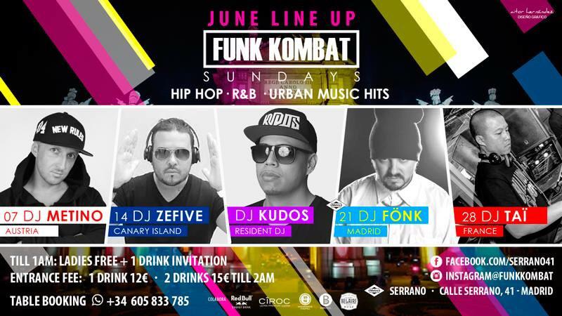 Boramadrid's tweet photo. June will be sick at #funkkombat #serrano41 @DJKUDOSMAD @DJMETINO @djfonkmadrid @djzefive http://t.co/DvPT7YUTmk