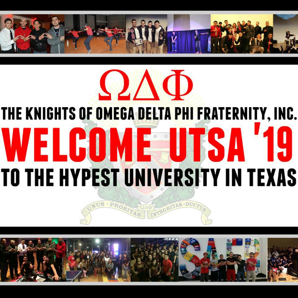 UTSAODPhi's tweet image. Welcome @UTSA_2019, we can't wait to see the impact you will make on campus! #utsa19 #utsamgc #utsagogreek
