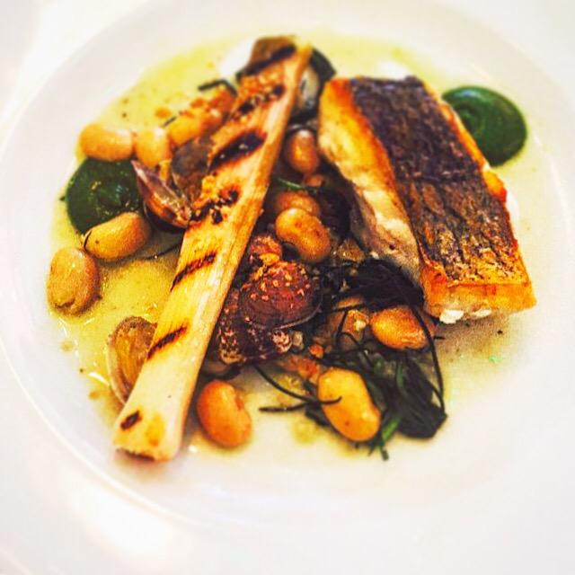 #Fish of day #hake #sweet #clams #monksbeards, #watercress fantastic night #T.E.D tonight! #seasonal #kingscross #eco