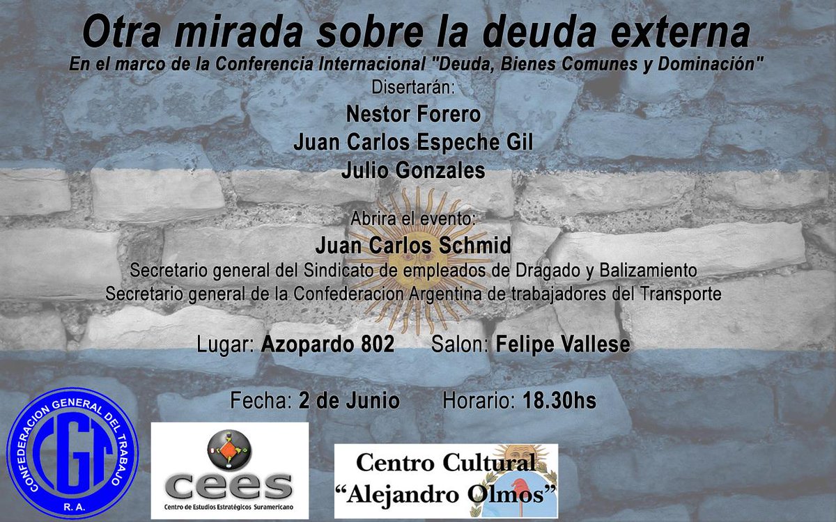CCaleolmos's tweet photo. @prensaUTTA #deudaexternacgt
favor de retweet http://t.co/xtw57pQ1qz
