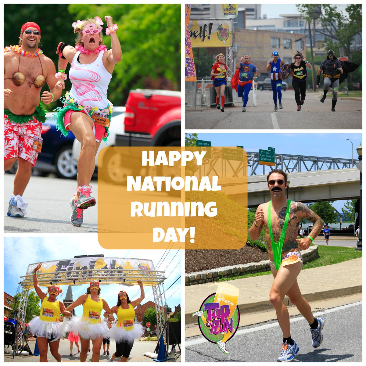TapNRun's tweet image. Take advantage of #NationalRunningDay by getting out there and getting active! #willrunforbeer #beerrun