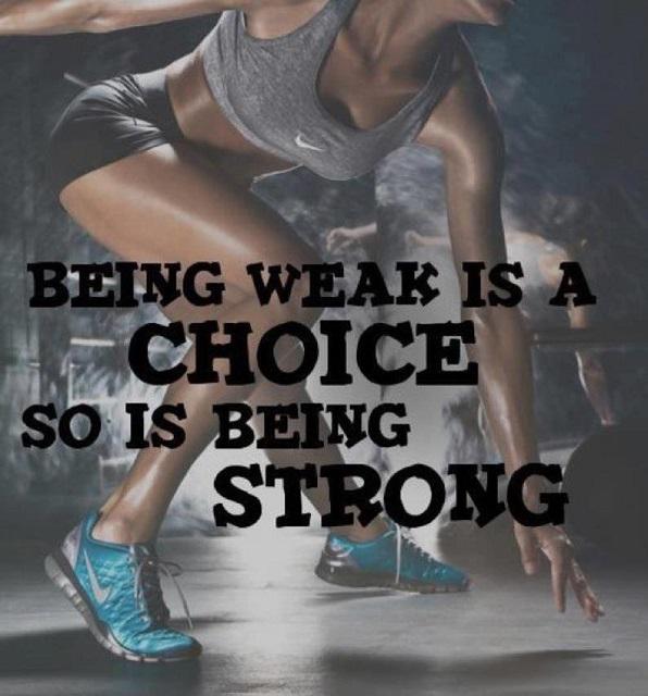 GeorgiaTweetz's tweet photo. #Georgia Being weak is a choice! So is being Strong! https://t.co/GNxLyoQv07