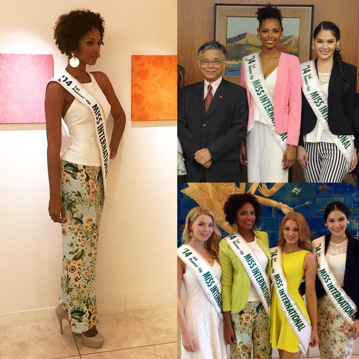 ReinadoColombia's tweet image. Zuleika Suárez, Virreina en @MissInterOrg, recorre Tokio con las nuevas tendencias de @studiofcolombia. #LookStudioF.