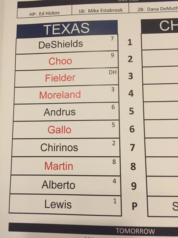 TranslatedYu's tweet photo. “@Evan_P_Grant: Hamilton has tightness in lower half, Gallo hitting 6th http://t.co/36xFLSNpWp” his wife not have tightness.  I make sure.