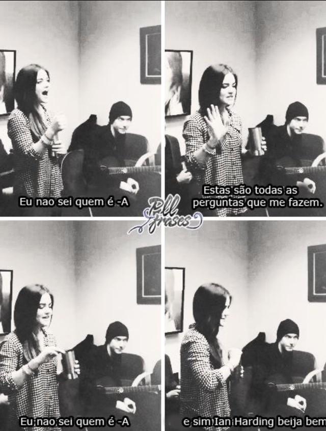 cwmilafifth's tweet image. e sim ian beija bem  #PLLIsBack