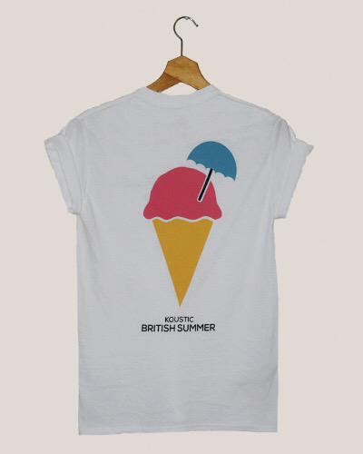 British Summer T Shirt just £12.50 in our  Sale shop.kousticapparel.com
